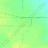 Carte topographique Geneseo, altitude, relief