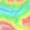 Carte topographique Prelles, altitude, relief