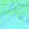Carte topographique Cruputte Houck, altitude, relief