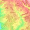 Carte topographique Le Puits de Là-Bas, altitude, relief