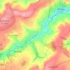 Carte topographique Stoney Littleton, altitude, relief
