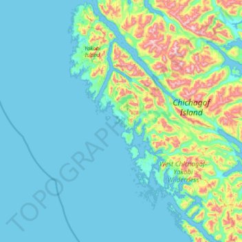 Carte topographique Fleming Island, altitude, relief