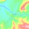 Carte topographique Barão de Guaicuhy, altitude, relief