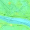 Carte topographique ວັດໄຕນ້ອຍທົ່ງ, altitude, relief
