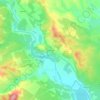 Carte topographique Frassiccia, altitude, relief