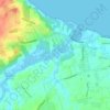 Carte topographique Nord Ouest, altitude, relief