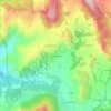 Carte topographique Les Champsaurs, altitude, relief