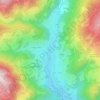 Carte topographique Sarnthein, altitude, relief