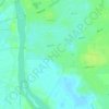 Carte topographique الخضراء -جبيل, altitude, relief