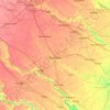 Carte topographique Rāe Bareli, altitude, relief