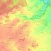 Carte topographique Clos Bonjean, altitude, relief