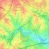 Carte topographique Isle Forest, altitude, relief