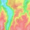 Carte topographique Wolfs, altitude, relief