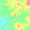 Carte topographique Mount McKinley, altitude, relief