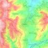 Carte topographique Chard, altitude, relief