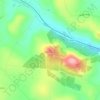 Carte topographique Hill of Flinder, altitude, relief