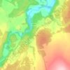 Carte topographique Ferness, altitude, relief