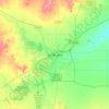 Carte topographique San Angelo, altitude, relief