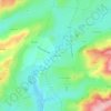 Carte topographique Les Sabatiers, altitude, relief