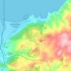 Carte topographique Forêt de Chayeb-Rassou, altitude, relief