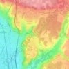 Carte topographique Les Liouds, altitude, relief