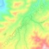 Carte topographique Tamassint, altitude, relief