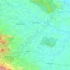 Carte topographique Tabir Ilir, altitude, relief