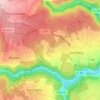 Carte topographique Lengenloch, altitude, relief