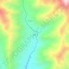Carte topographique Yeu, altitude, relief