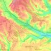 Carte topographique Berkhamsted, altitude, relief
