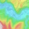 Carte topographique Le Ratey, altitude, relief