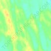 Carte topographique Lake Eyre Basin, altitude, relief
