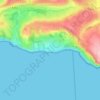 Carte topographique Ringstead, altitude, relief