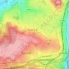 Carte topographique Résidence de la Lisière du Golf, altitude, relief
