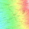 Carte topographique Jatipuro, altitude, relief
