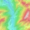 Carte topographique Sur le Plan, altitude, relief