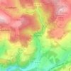 Carte topographique Waschleithe, altitude, relief