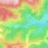 Carte topographique Soleyrols, altitude, relief