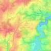 Carte topographique Les Drolus, altitude, relief
