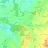 Carte topographique Les Dupins, altitude, relief