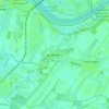 Carte topographique Bullendorf, altitude, relief