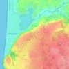 Carte topographique Bouillon, altitude, relief