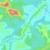 Carte topographique Ebap, altitude, relief