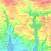 Carte topographique Kerampicard, altitude, relief