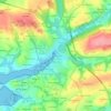 Carte topographique Ty Naot, altitude, relief