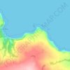 Carte topographique Kettleness, altitude, relief