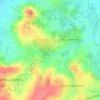 Carte topographique Mid Lambrook, altitude, relief