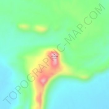 Carte topographique Suranga Pahar, altitude, relief