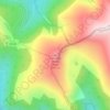 Carte topographique Colorado Mines Peak, altitude, relief