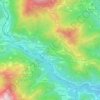 Carte topographique Maleggia, altitude, relief